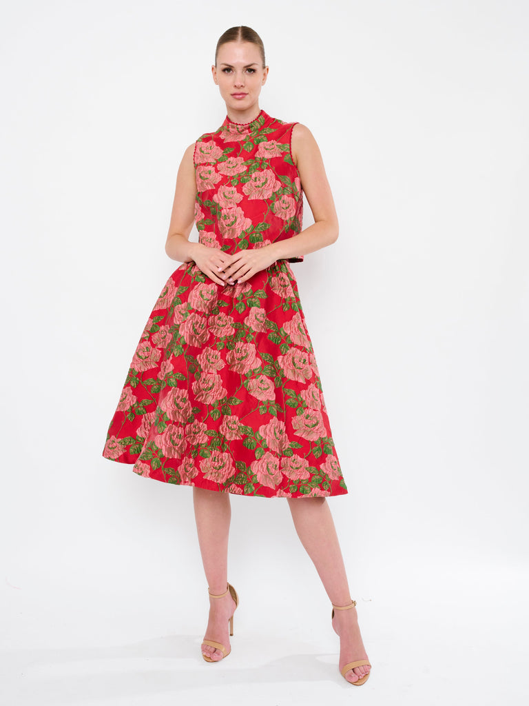 Flora Bea -Tulip Skirt - Red Rose-Flora Bea-treehaus