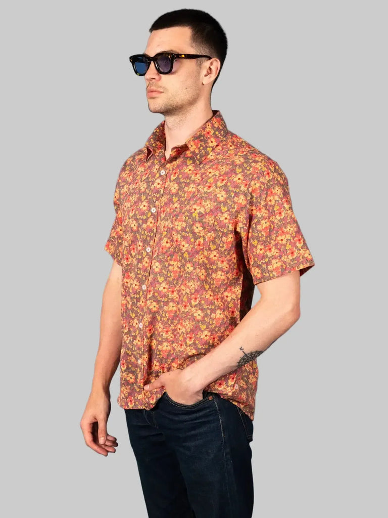 Folk Shirt - Pastel Floral-Dushyant-treehaus