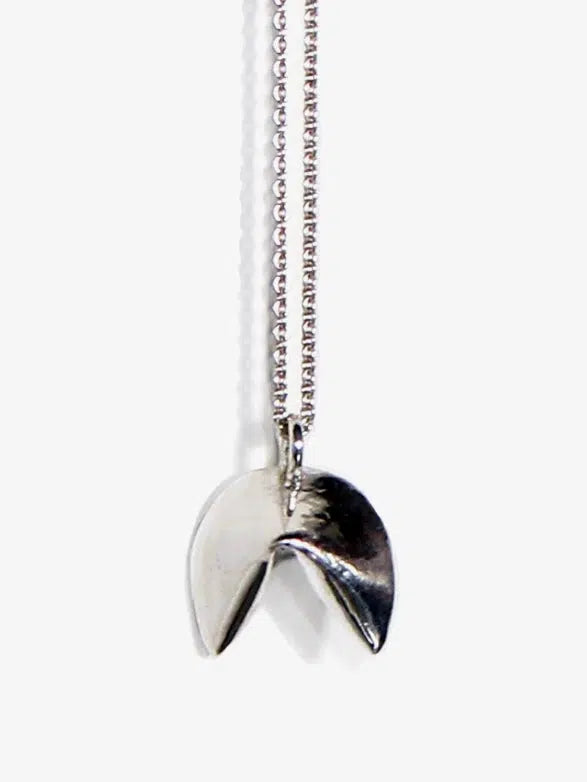 Forge & Finish - Fortune Cookie Necklace - Sterling-Forge & Finish-treehaus