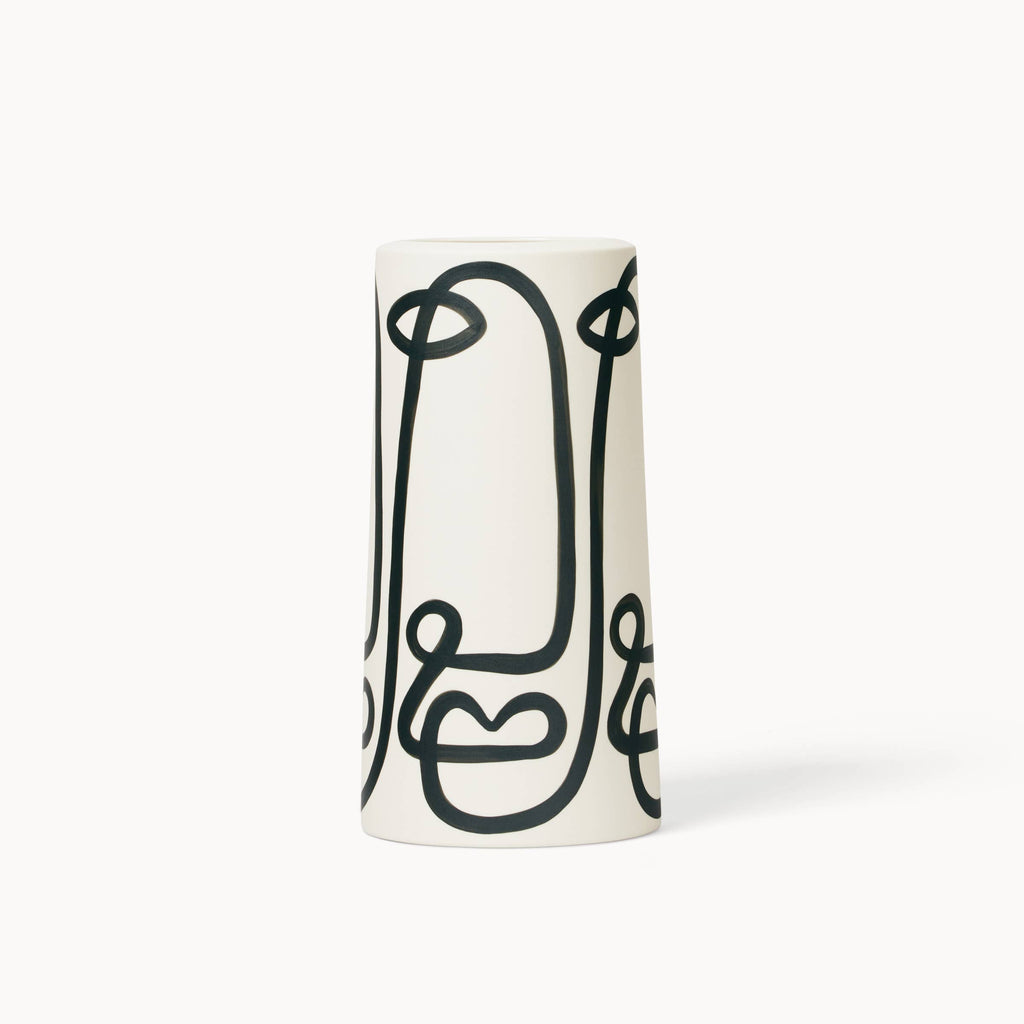 Franca - Cara Pillar Vase - Large-Franca-treehaus