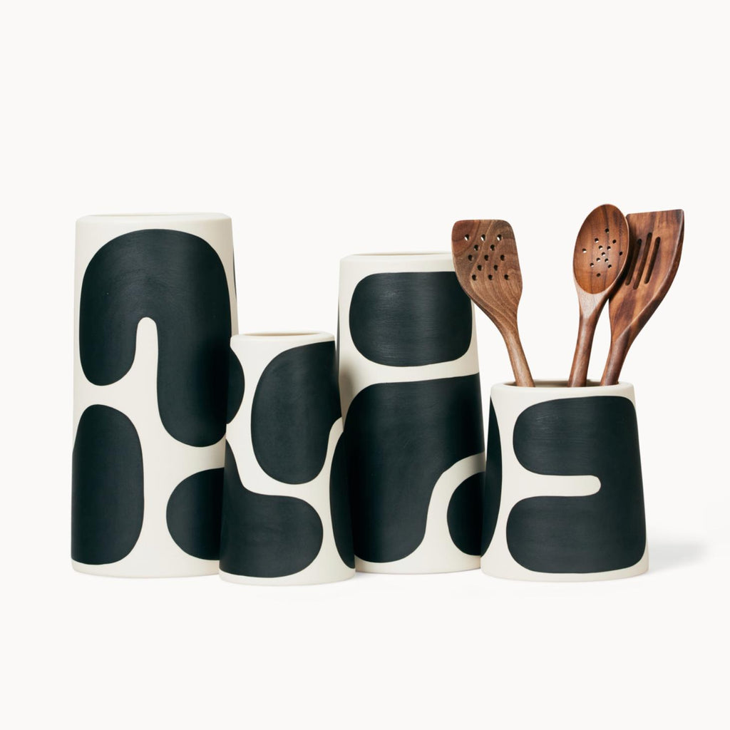 Franca - Color Block Pillar Vase - Small-Franca-treehaus