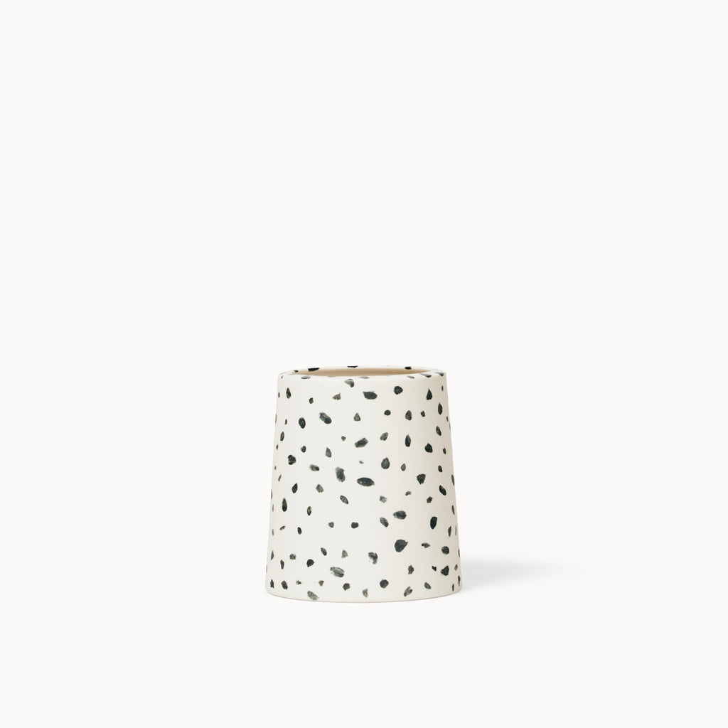 Franca - Speckled Pillar Vase - Short-Franca-treehaus