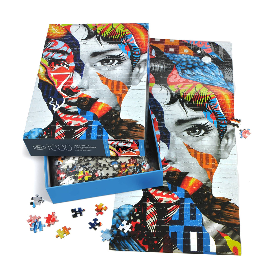 Fred & Friends - Puzzle 1000 PC - Tristan Eaton - Audrey of Mulberry-Fred & Friends-treehaus