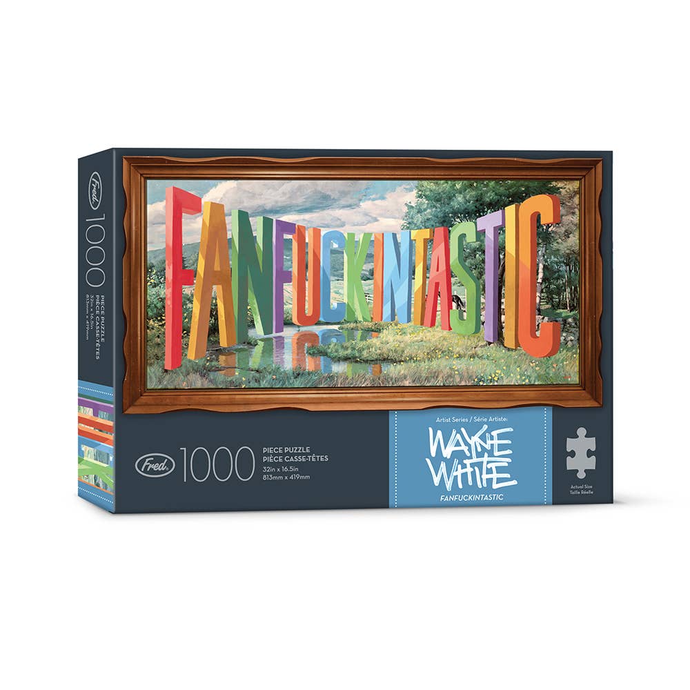 Fred & Friends - Puzzle 1000 Pc - Wayne White - Fanfuckintastic-Fred & Friends-treehaus