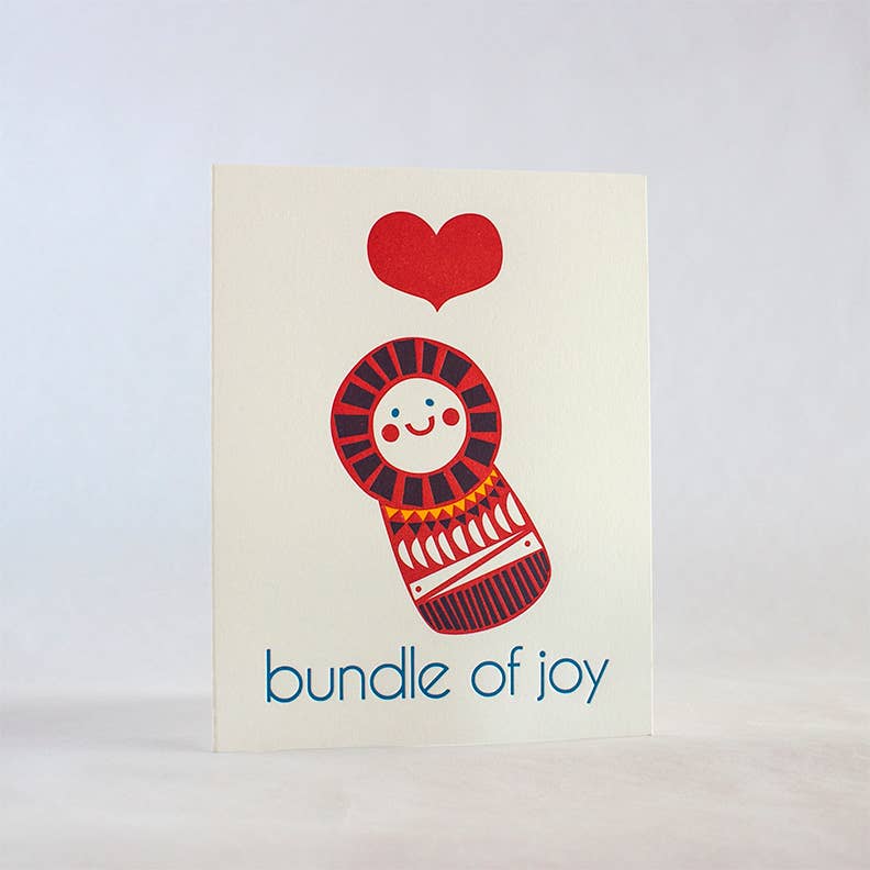 Fugu Fugu - Bundle of Joy Card-Fugu Fugu Press-treehaus