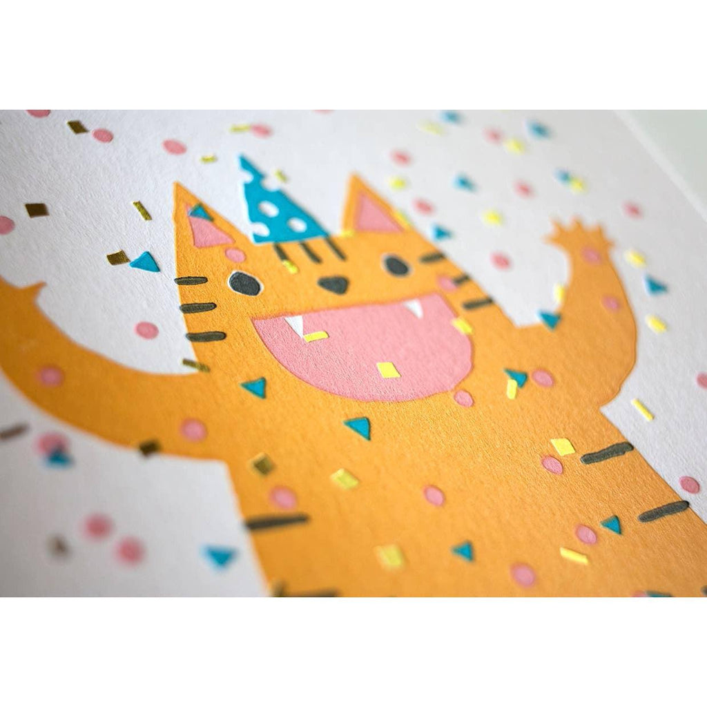 Fugu Fugu - Confetti Cat-Fugu Fugu Press-treehaus