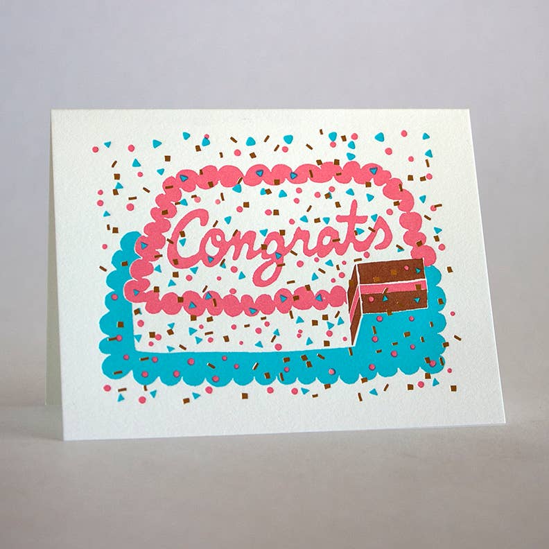 Fugu Fugu - Congrats Sheet Cake-Fugu Fugu Press-treehaus