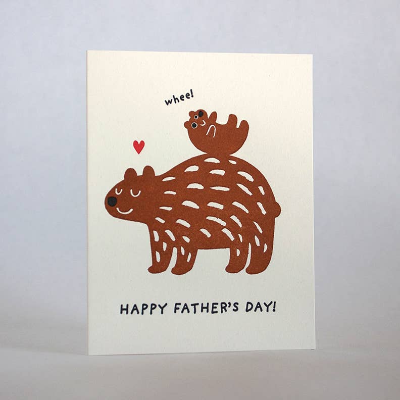 Fugu Fugu - Father's Day Whee Little Bear-Fugu Fugu Press-treehaus