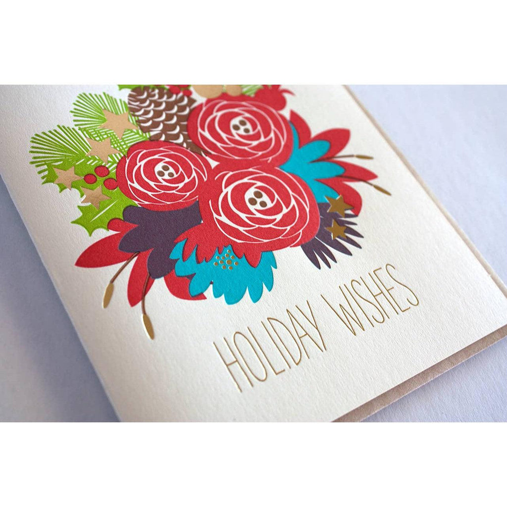 Fugu Fugu Press - Holiday Wishes Bouquet-Fugu Fugu Press-treehaus