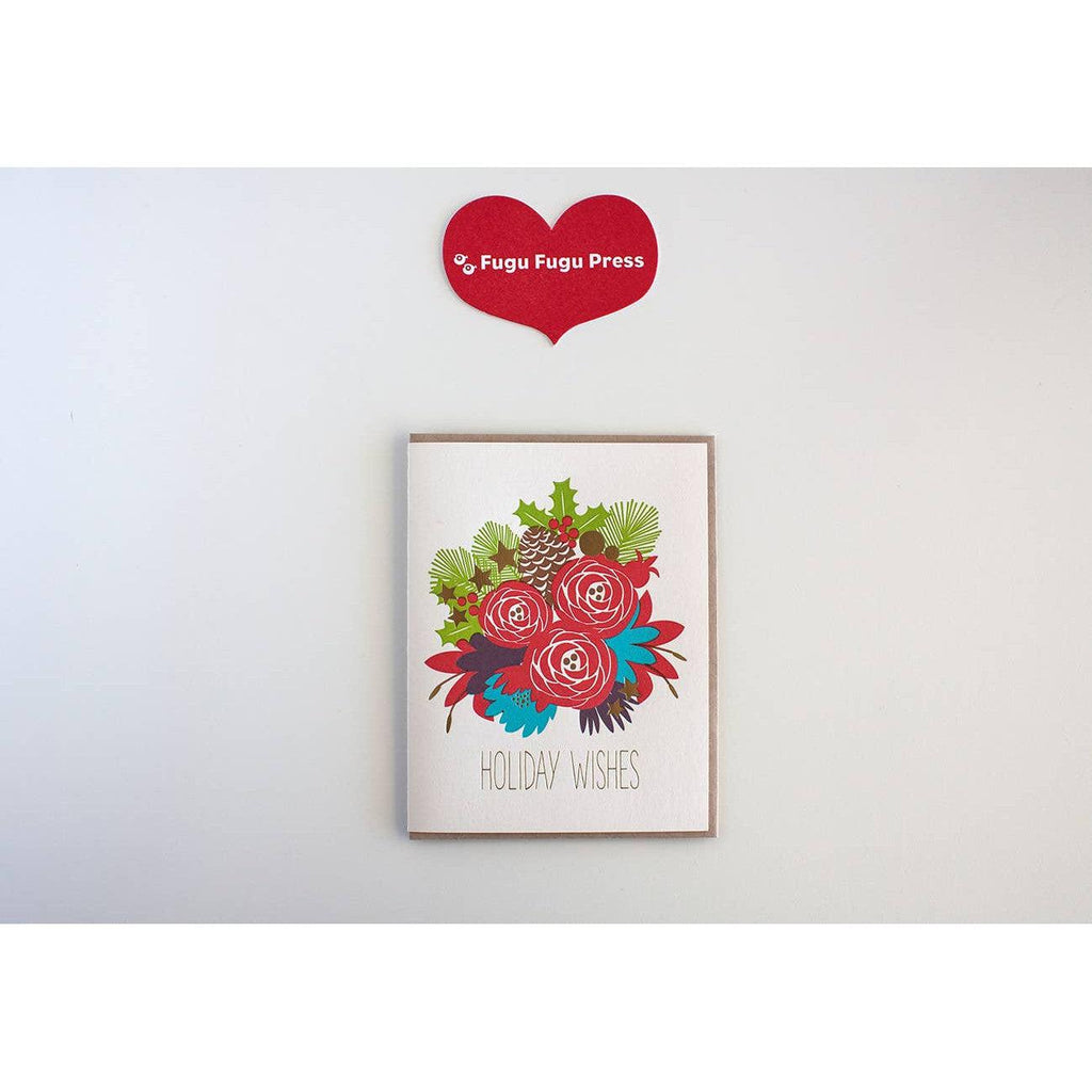 Fugu Fugu Press - Holiday Wishes Bouquet-Fugu Fugu Press-treehaus