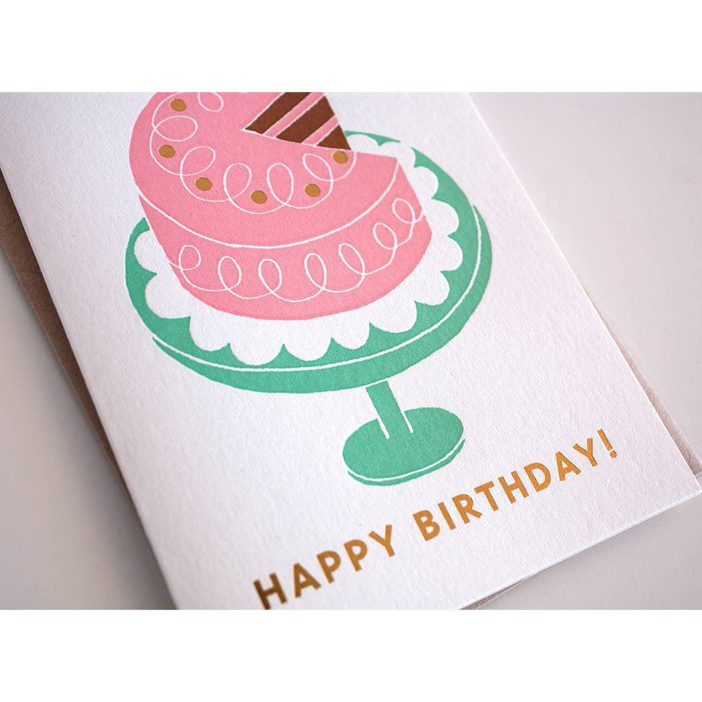 Fugu Fugu Press - Pink Frosted Birthday Cake-Fugu Fugu Press-treehaus