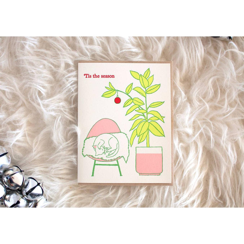 Fugu Fugu Press - Tis the Season Card - Set of 8-Fugu Fugu Press-treehaus