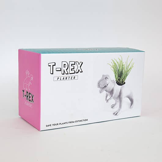 GIft Republic - T-Rex Planter-Gift Republic-treehaus