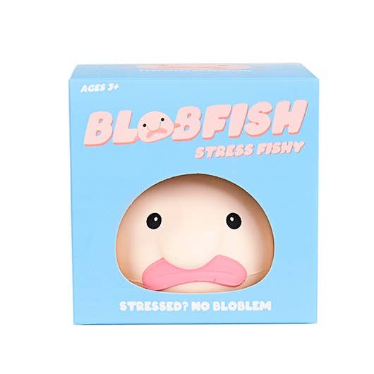 Gift Republic - Blob Fish Stress Toy-Gift Republic-treehaus