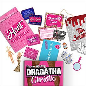 Gift Republic - Dragatha Christie Murder Mystery Card Game-Gift Republic-treehaus