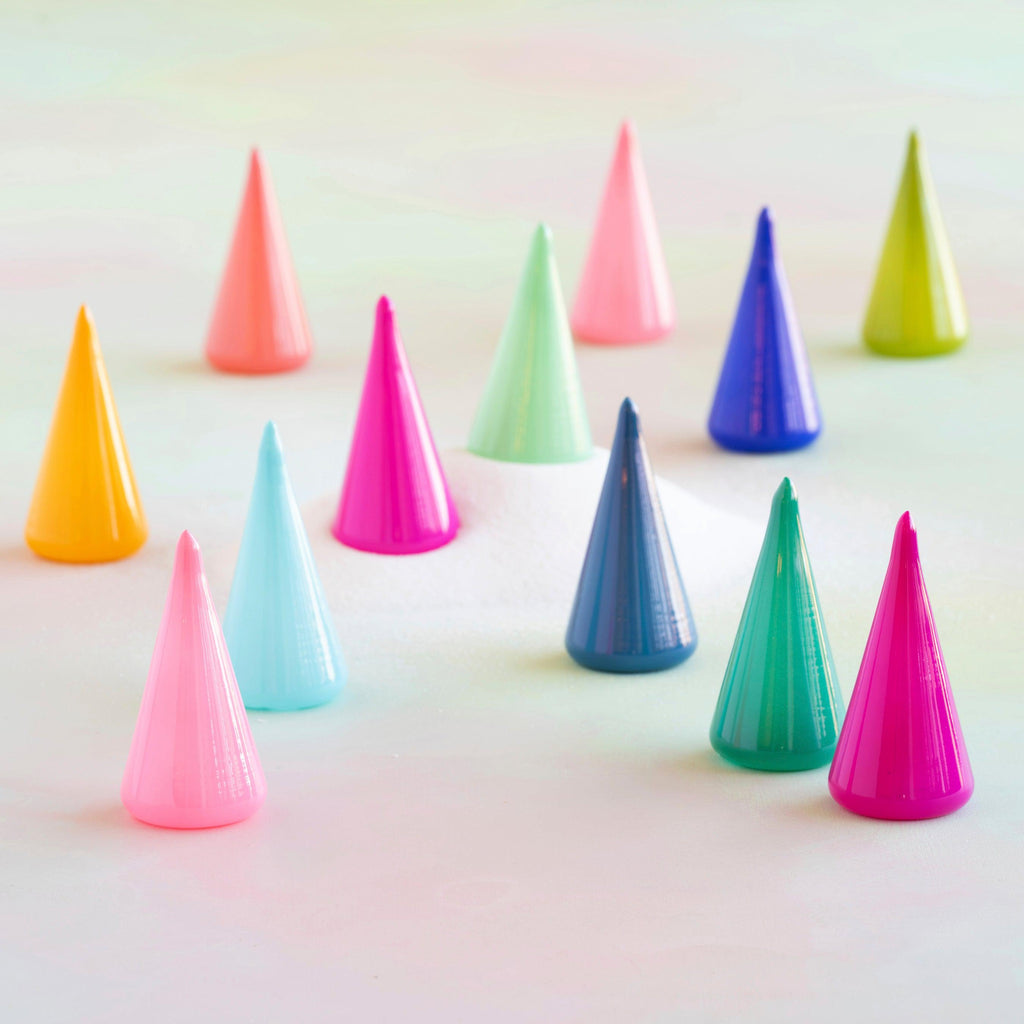 Glitterville - Sugar Plum Cone Trees - Assorted-One Hundred 80 Degrees-treehaus