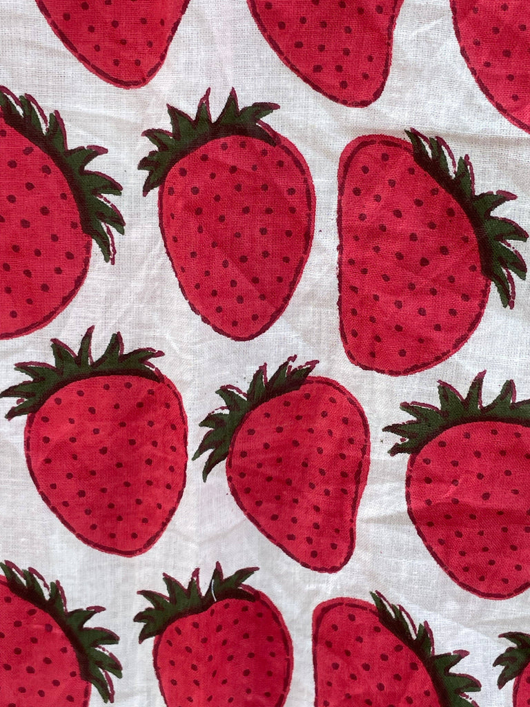 and for Good - Good Boyfriend Shirt - Strawberry Print-and for Good-treehaus
