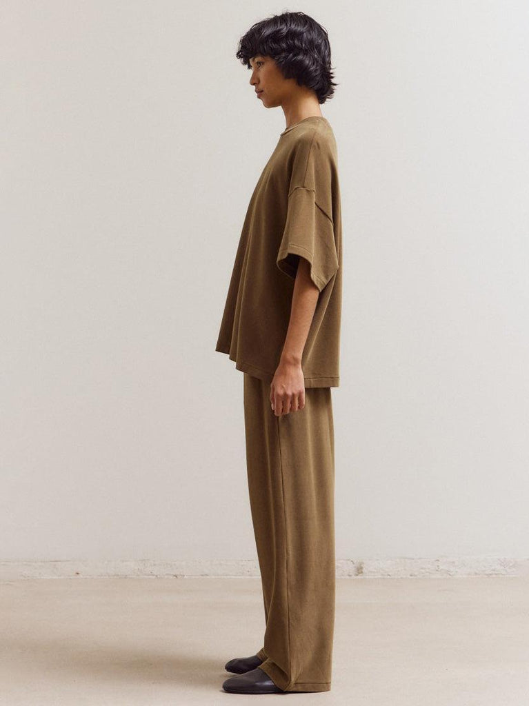 Grade & Gather - Brush Touch Loose Fit T-Shirt-Grade & Gather-treehaus