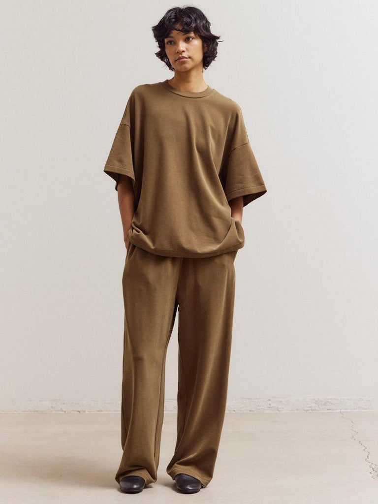 Grade & Gather - Brush Touch Loose Fit T-Shirt-Grade & Gather-treehaus