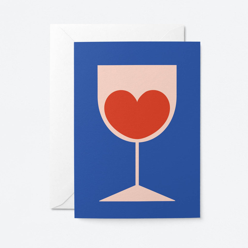 Graphic Factory - Cheers to Love - Greeting Card-Graphic Factory-treehaus