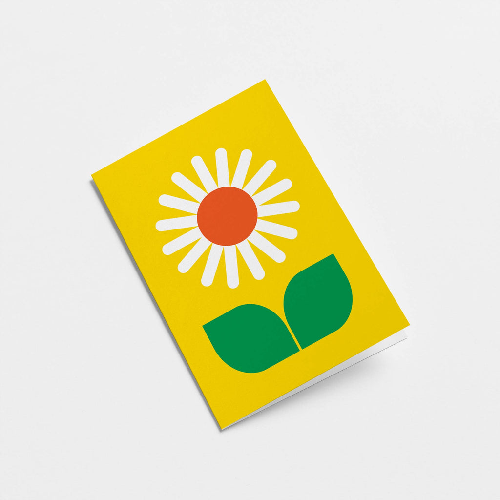 Graphic Factory - Flower No 1 - Everyday Greeting Card-Graphic Factory-treehaus