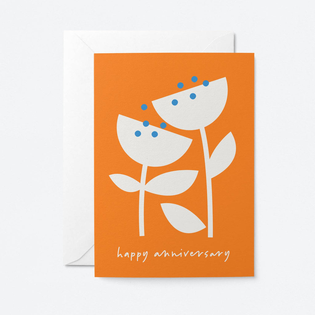 Graphic Factory - Happy Anniversary - Greeting Card-Graphic Factory-treehaus