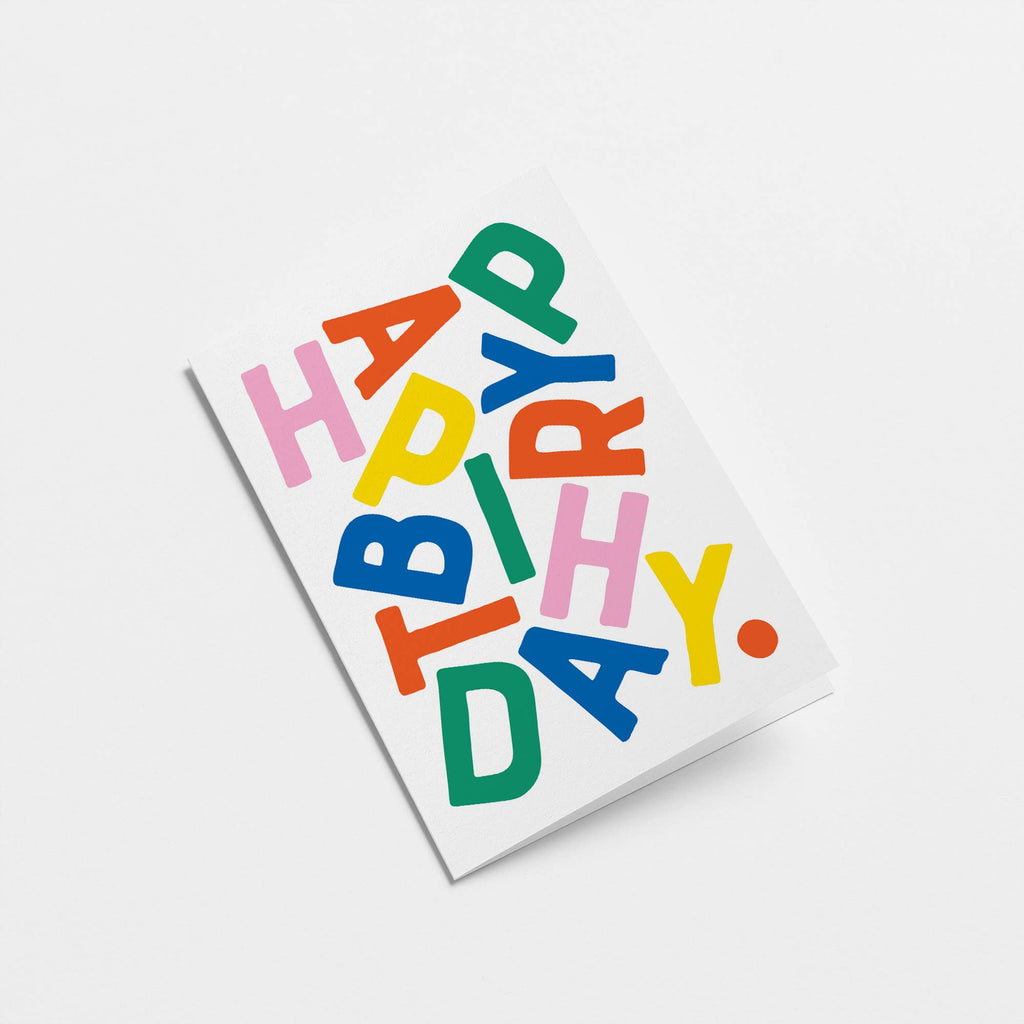 Graphic Factory - Happy Birthday - Greeting Card-Graphic Factory-treehaus