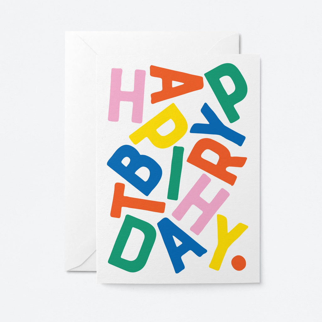 Graphic Factory - Happy Birthday - Greeting Card-Graphic Factory-treehaus