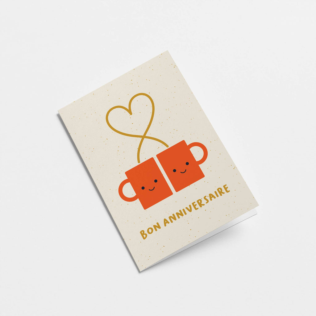 Graphic Factory - Happy happy anniversary - Greeting card-Graphic Factory-treehaus