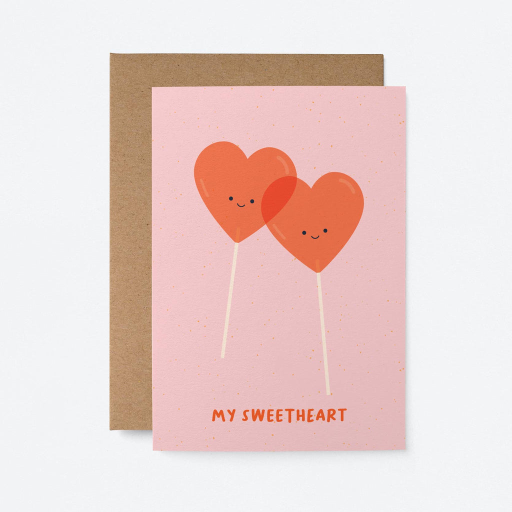 Graphic Factory - My sweetheart - Love Greeting Card-Graphic Factory-treehaus