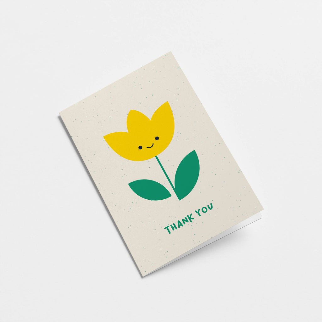 Graphic Factory - Thank You - Greeting Card-Graphic Factory-treehaus