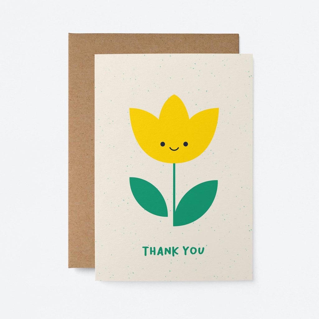 Graphic Factory - Thank You - Greeting Card-Graphic Factory-treehaus