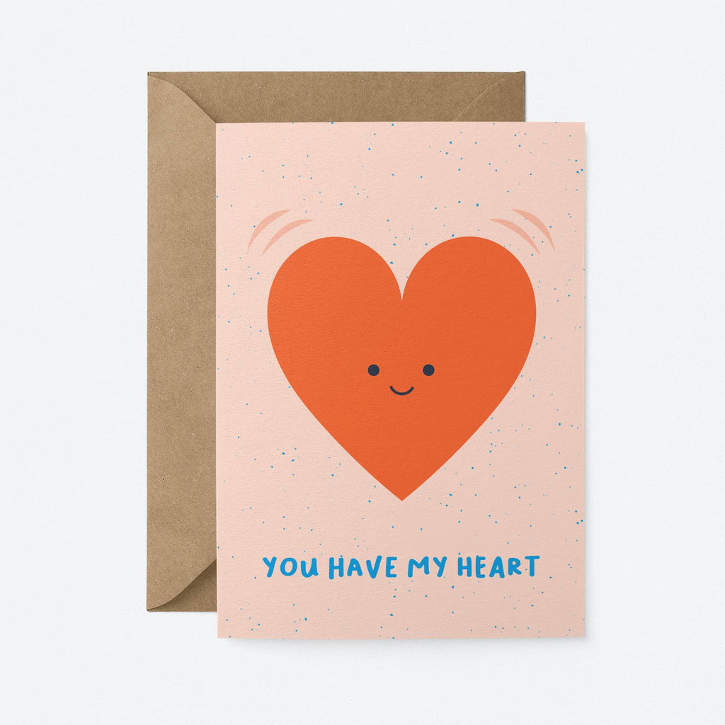 Graphic Factory - You have my heart - Greeting Card-Graphic Factory-treehaus