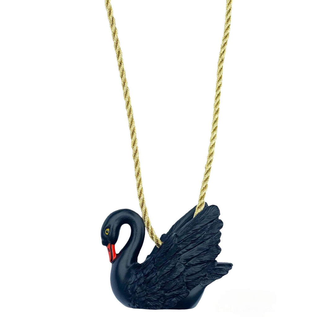 Gunner & Lux - Black Swan Necklace-Gunner & Lux-treehaus