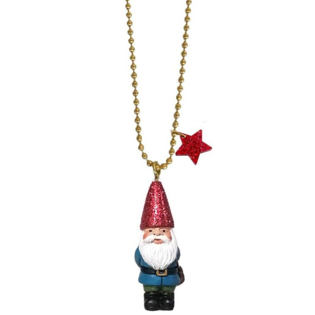 Gunner & Lux - Gnome Holiday Necklace-Gunner & Lux-treehaus