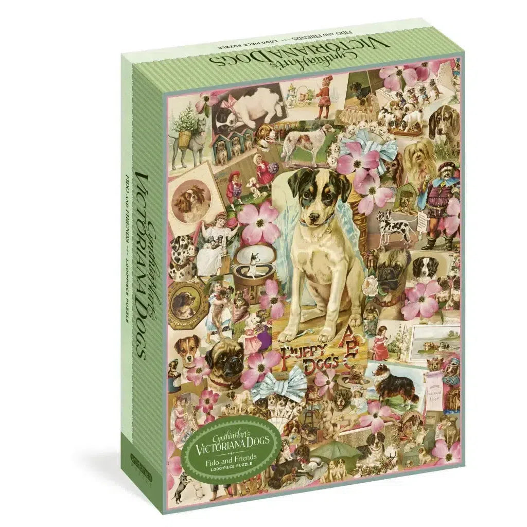 Hachette - Cynthia Harts Victoriana Dogs - 1,000 Piece Puzzle-Hachette-treehaus