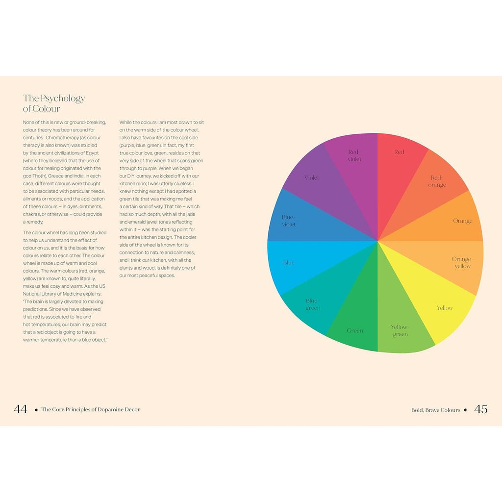 Hachette - Dopamine Home - A Bold Guide to Mood Boosting Interiors - Hardcover-treehaus-treehaus