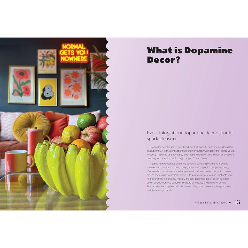 Hachette - Dopamine Home - A Bold Guide to Mood Boosting Interiors - Hardcover-treehaus-treehaus