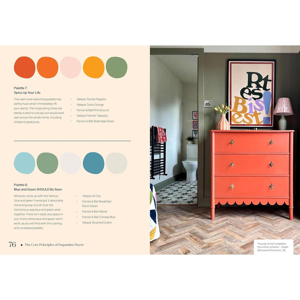 Hachette - Dopamine Home - A Bold Guide to Mood Boosting Interiors - Hardcover-treehaus-treehaus