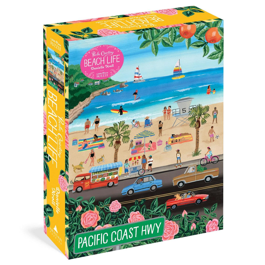 Hachette - Pacific Coasting: Beach Life 1,000 Piece Puzzle-Hachette-treehaus
