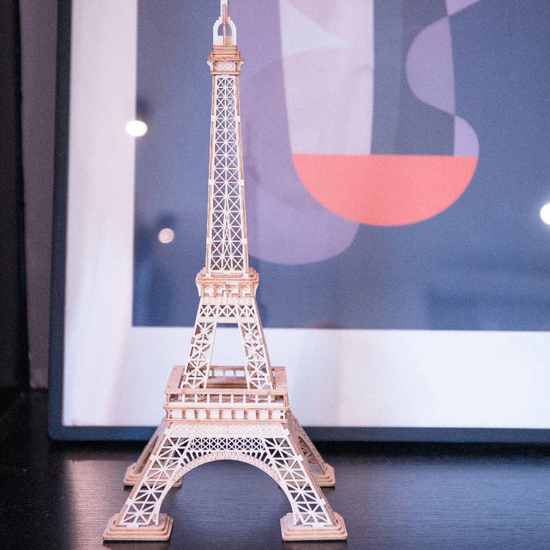 Hands Craft - 3D Laser Cut Wooden Puzzle - Eiffel Tower-Hands Craft-treehaus
