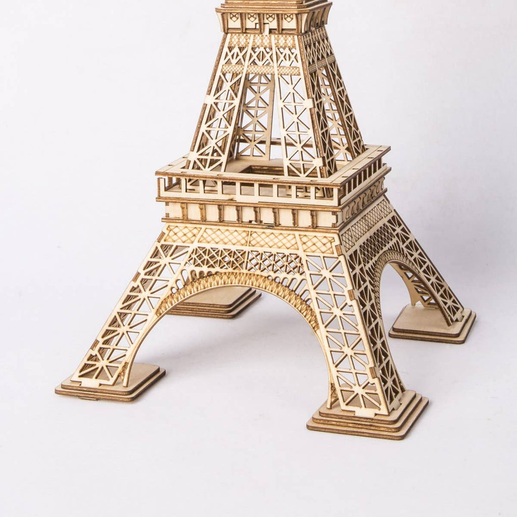 Hands Craft - 3D Laser Cut Wooden Puzzle - Eiffel Tower-Hands Craft-treehaus