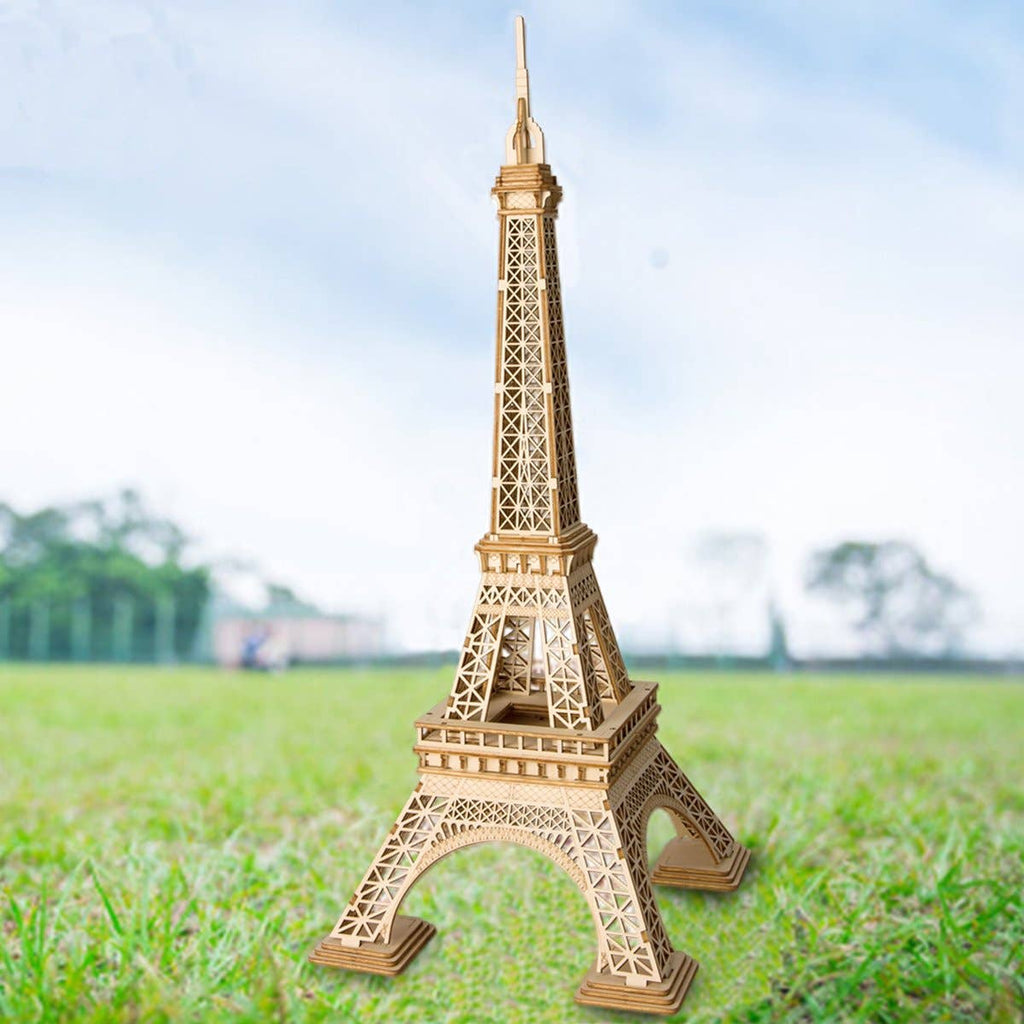 Hands Craft - 3D Laser Cut Wooden Puzzle - Eiffel Tower-Hands Craft-treehaus