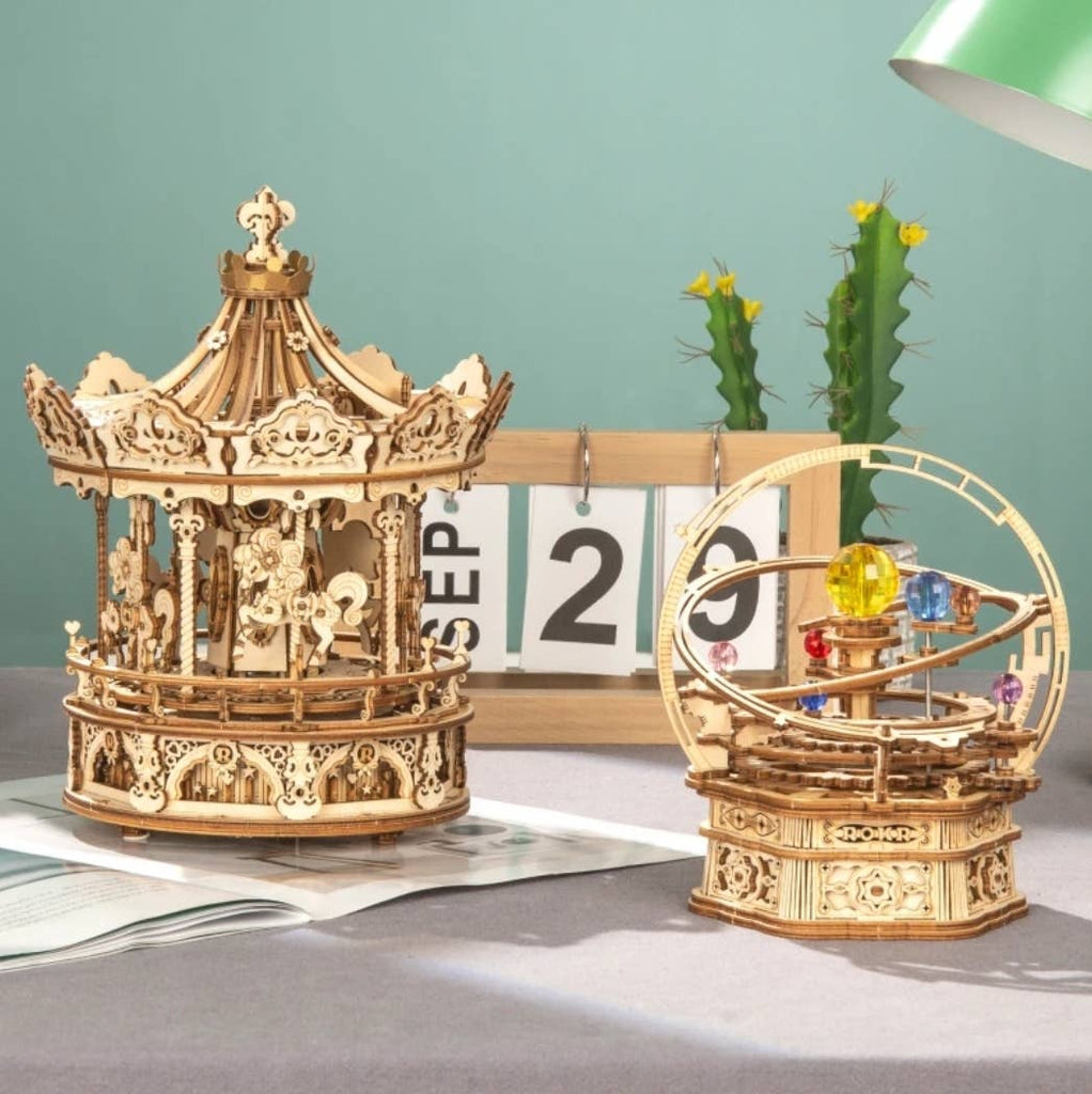 Hands Craft - DIY Mechanical Music Box - Starry Night-Hands Craft-treehaus