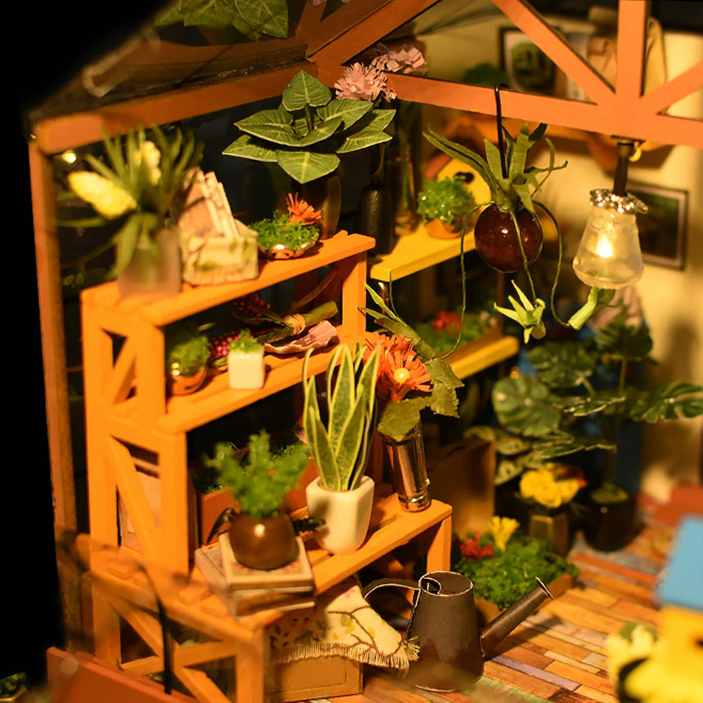 Hands Craft - DIY Miniature House Kit: Cathy's Flower House-Hands Craft-treehaus