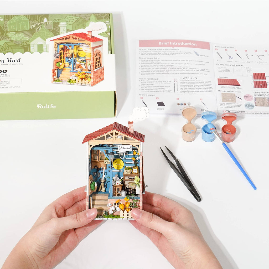 Hands Craft - DIY Miniature House Kit - Dream Yard-Hands Craft-treehaus