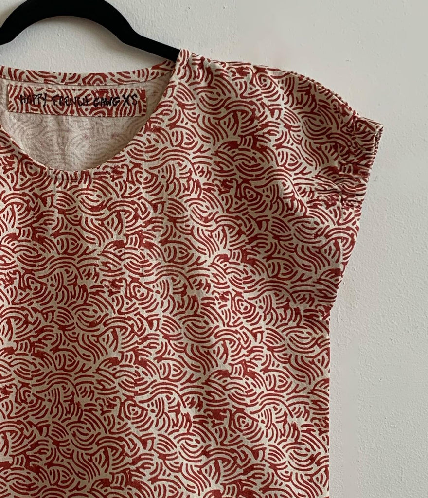 Happy French Gang - Zélia Madder Vibe Top - Red-Happy French Gang-treehaus