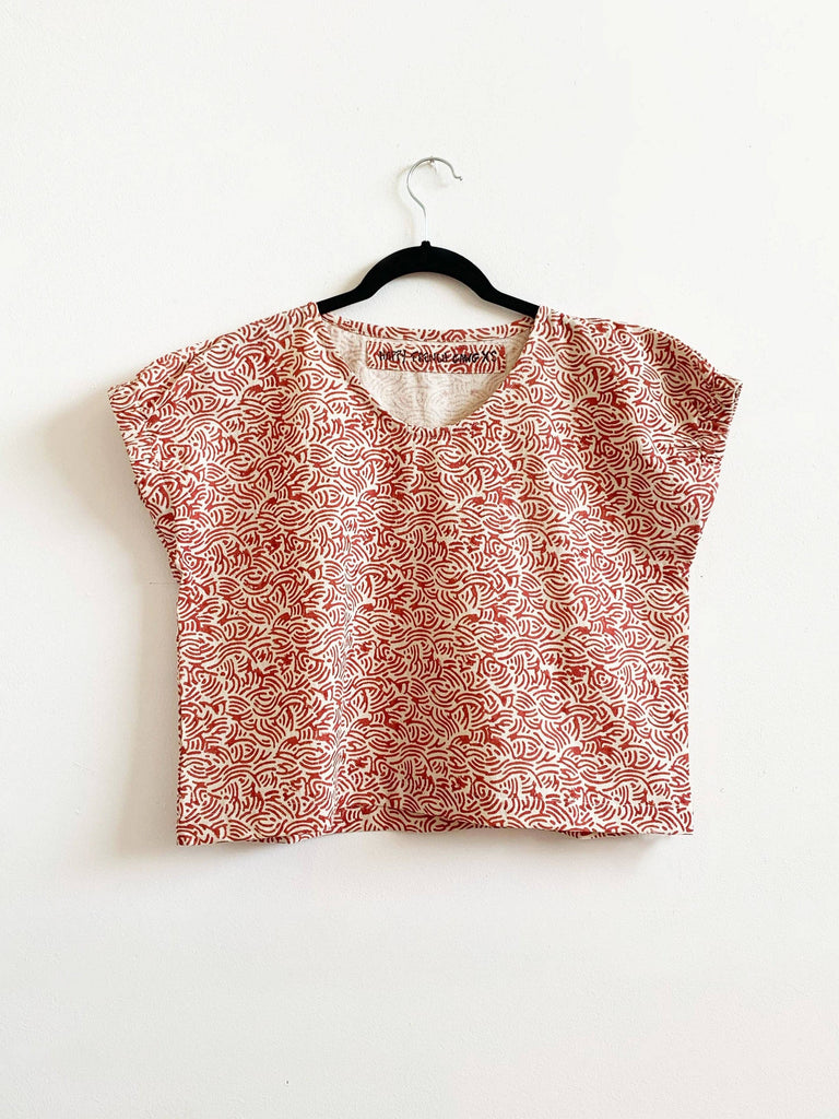 Happy French Gang - Zélia Madder Vibe Top - Red-Happy French Gang-treehaus