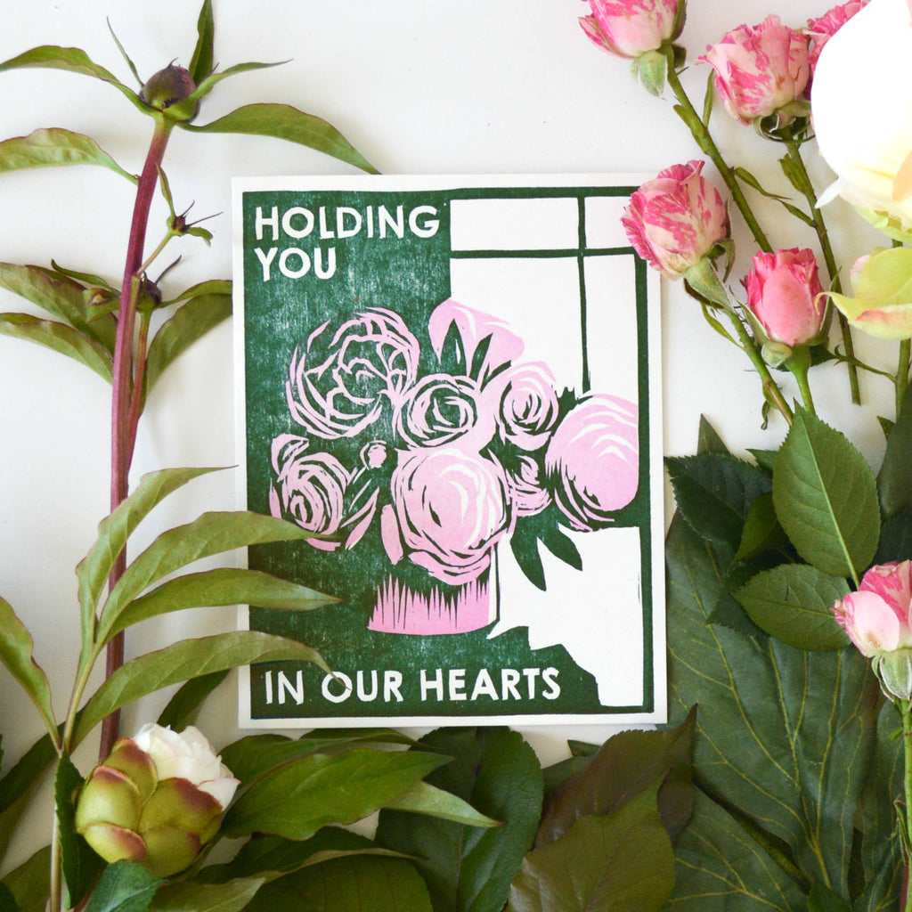 Heartell Press - Holding You In Our Hearts Card-Heartell Press-treehaus