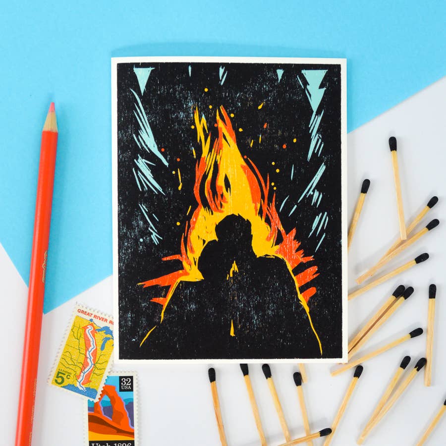 Heartell Press - Mine Burns For You Card-Heartell Press-treehaus